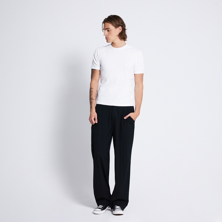 Rib knit tee "Vincent"